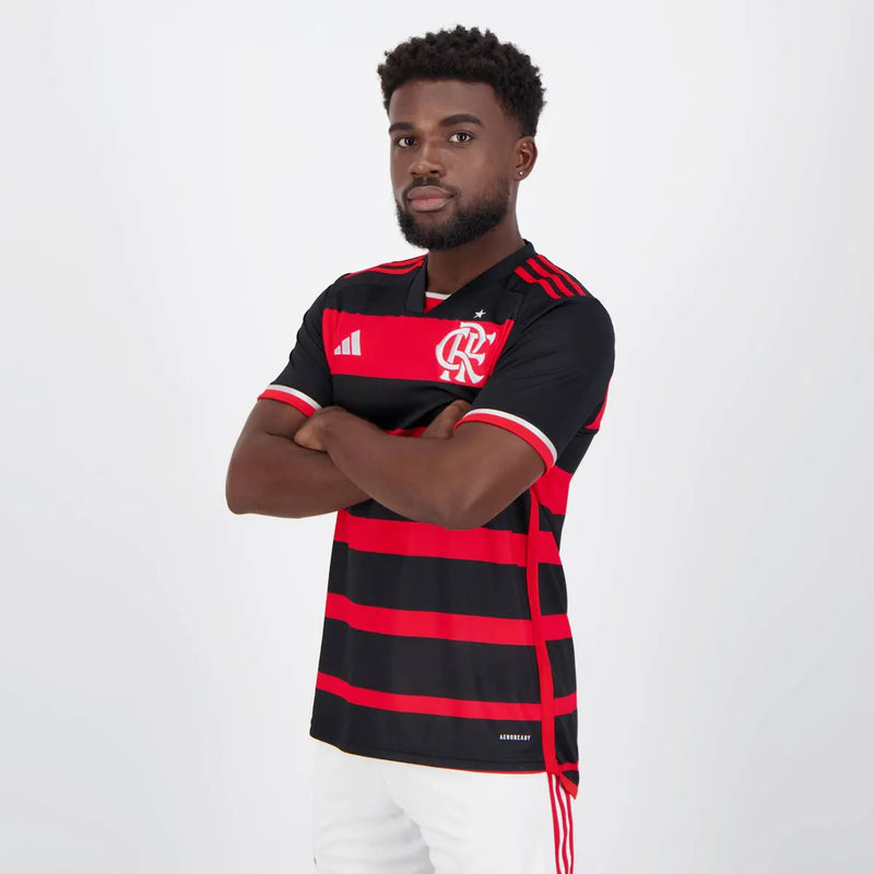 Camisa do Flamengo I 2024 adidas 96 Michael - Masculina