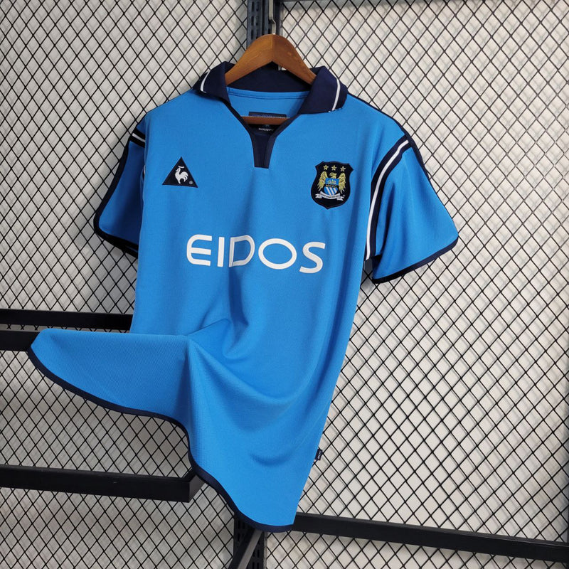 Camisa Manchester City 2001/02 Retrô